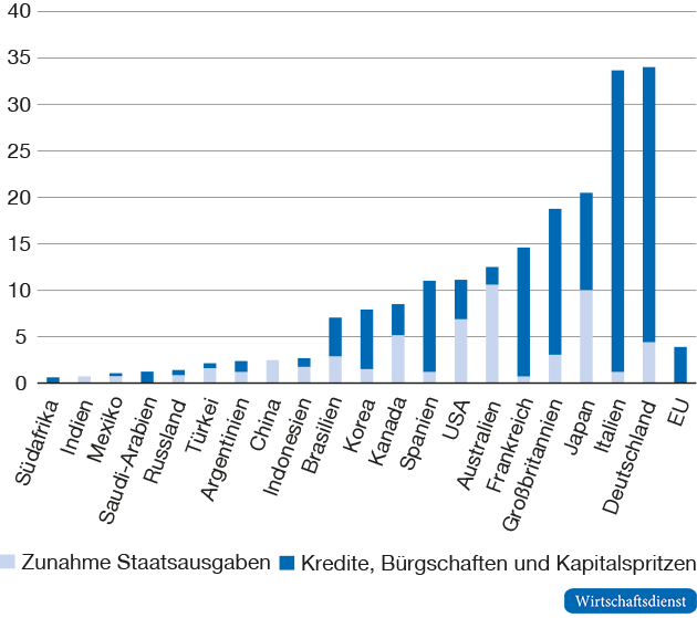 Fiskalpolitische Antworten auf die COVID-19-Pandemie